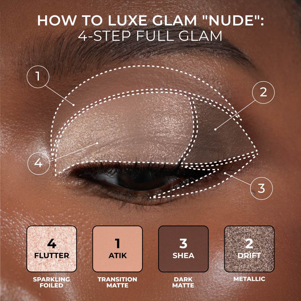 LUXE GLAM COMPACT (PALETA DE SOMBRAS)